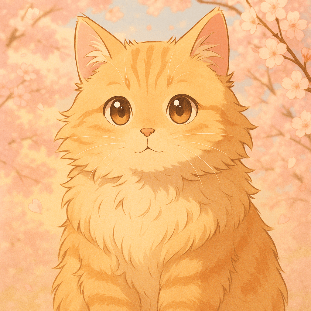Anime pet portrait example 3