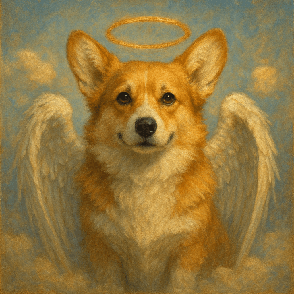 Memorial Portrait pet portrait example 4
