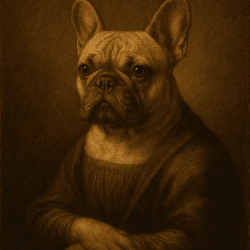 Renaissance pet portrait example 2