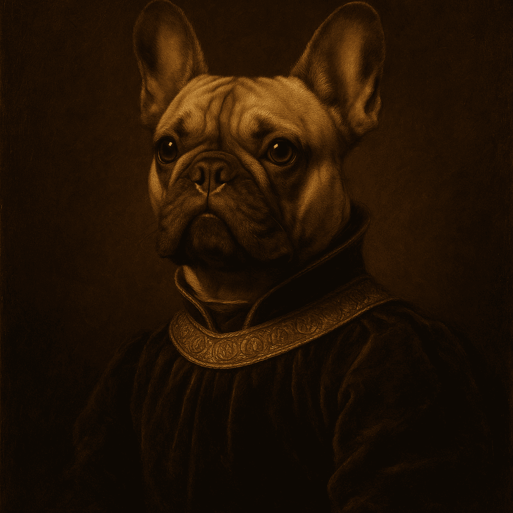 Royal Portrait pet portrait example 2